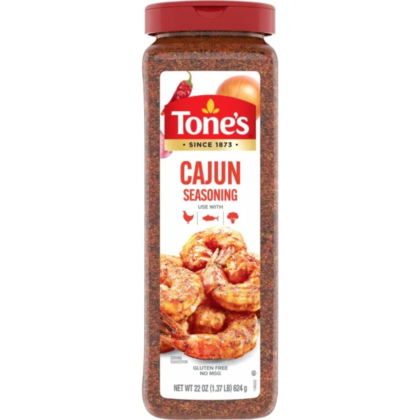 Tone's Cajun Seasoning Blend, 22 oz.