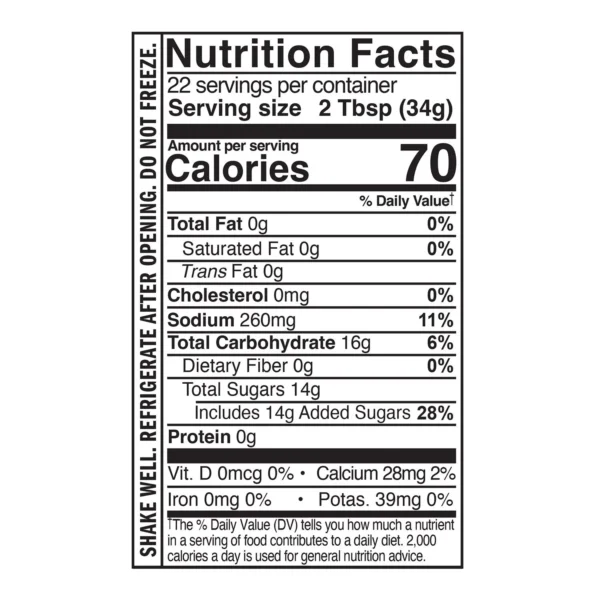 Kinder's Hickory Brown Sugar BBQ Sauce, 27 oz. - Image 2