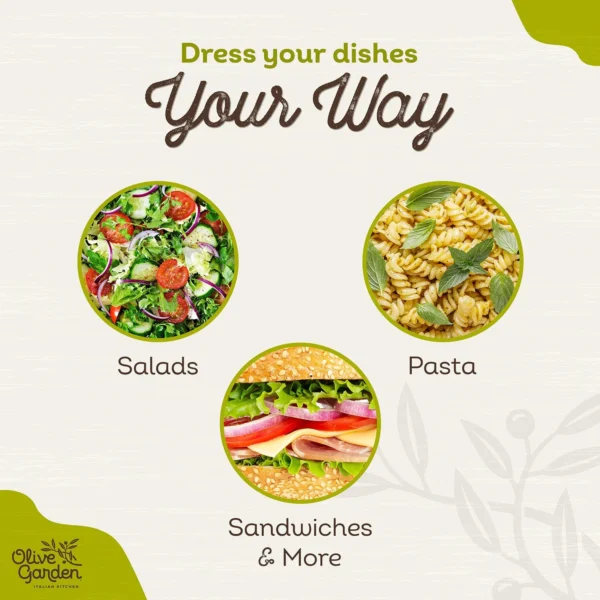 Olive Garden Signature Italian Dressing, 24 oz., 2 pk. - Image 10