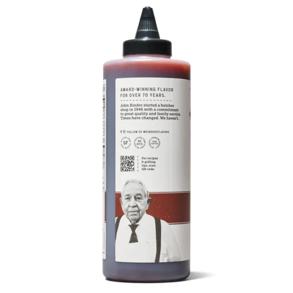 Kinder's Hickory Brown Sugar BBQ Sauce, 27 oz. - Image 8